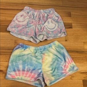 Colorful Tie-Dye Kids pajama Shorts